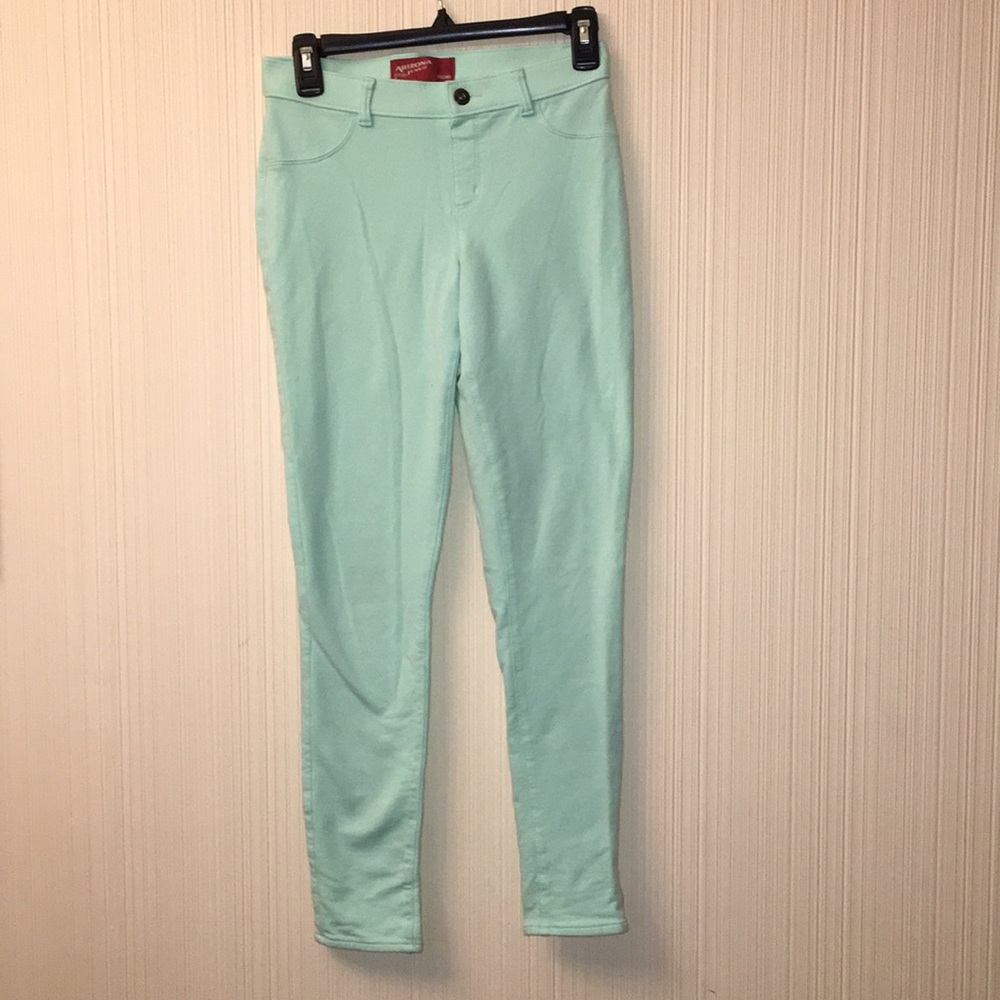 Seafoam Green Arizona Jean Co. Jeggings